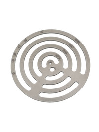 Линейка радиусная "Круги"