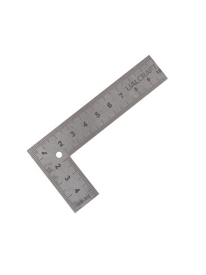 Линейка угольник 10x5см