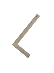 Линейка угольник 20x10см