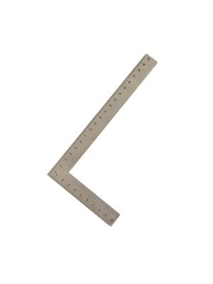 Линейка угольник 20x10см