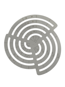 Линейка радиусная малая