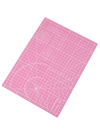 Коврик раскроечный A4 (розовый)