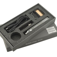 Soldering iron for burning thread (Grey)