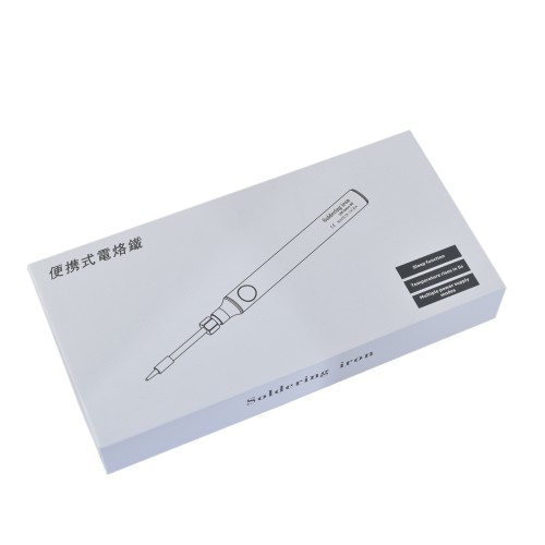 Soldering iron for burning thread (White)