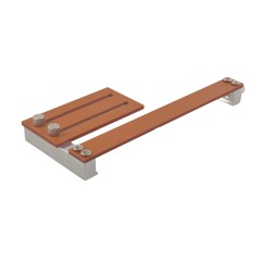 Heating press guide