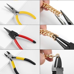 Narrow nose pliers 125mm