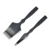 French pricking iron Amy Roke 3.0mm (2+8 prongs, Obverse)