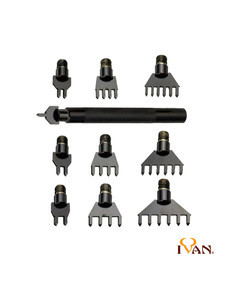 Пробойники ромбовидные Ivan (3 размера в наборе)