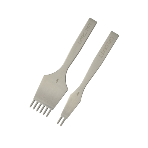 Diamond Pricking irons LC 4mm (2+6 prongs)