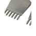 Diamond Pricking irons LC 4mm (2+6 prongs)
