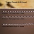 Diamond pricking irons Sinabroks 5.0mm (2+8 prongs)