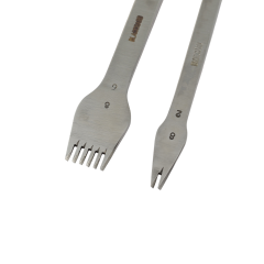 Pricking irons Vergez Blanchard 3.38mm (2+6, Obverse)
