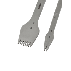 Pricking irons Vergez Blanchard 3.0mm (2+8, Obverse)
