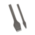 Pricking irons Vergez Blanchard 3.0mm (2+8, Obverse)