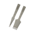 French pricking iron Wuta 2.7mm (2+8, Obverse)