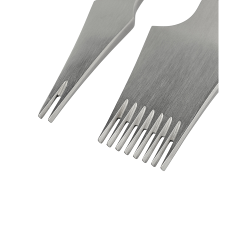 French pricking iron Wuta 2.7mm (2+8, Obverse)