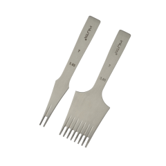 French pricking iron Wuta 3.85mm (2+8, Obverse)