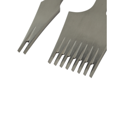 French pricking iron Wuta 3.85mm (2+8, Obverse)