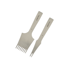 French pricking iron Wuta 4.0mm (2+8, Obverse)