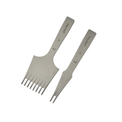 French pricking iron Wuta 4.5mm (2+8, Obverse)