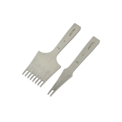 French pricking iron Wuta 4.5mm (2+8, Obverse)