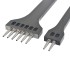 Round pricking irons Zakhmatov 4mm (Long teeth)