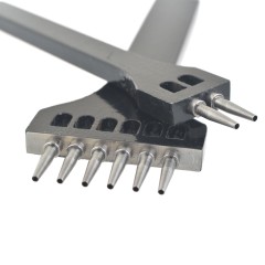 Round pricking irons Zakhmatov 4mm (Long teeth)