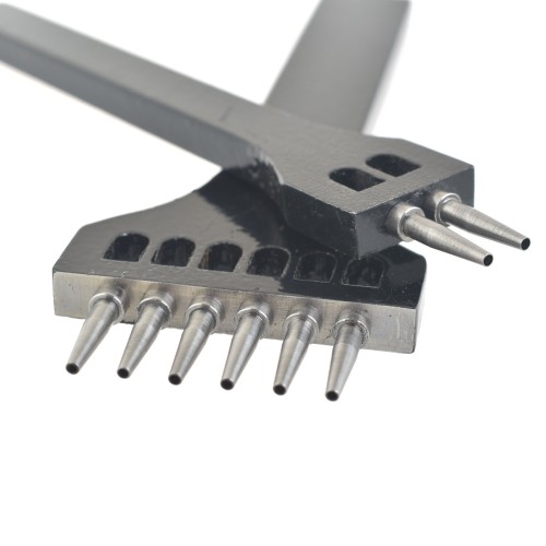 Round pricking irons Zakhmatov 4mm (Long teeth)
