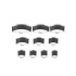 Corner punch set (Semiround, 21-73mm)