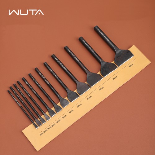 Die flat punch set Wuta (12 sizes)