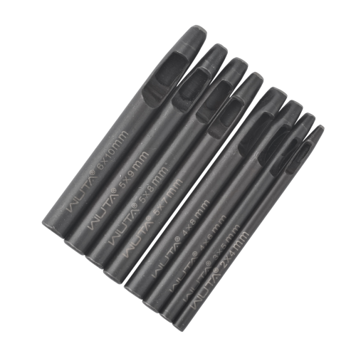 Die oval punch set Wuta (8 sizes)