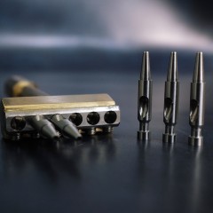 Round stitching punches Sinabroks 5x1.2mm (2+6 prongs)