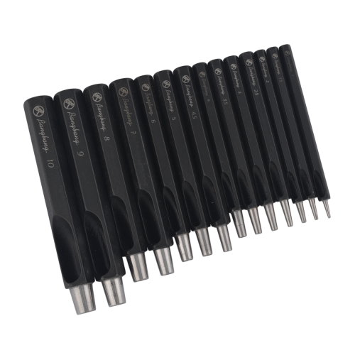 Round punches set Rcidos (14 sizes)