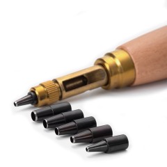 Round screw punch (6 diameters)