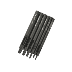Round punches set Wuta (6 sizes)