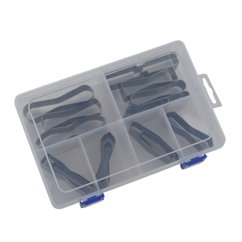Set of shaped cuttings for zipper pullers (15 types)