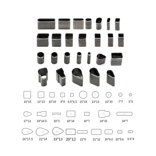 Die shaped cut set (26 types)