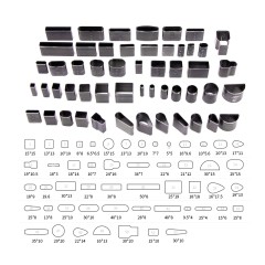 Die shaped cut set (52 types)