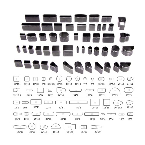 Die shaped cut set (52 types)