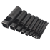 Die square punch set Wuta (10 sizes)