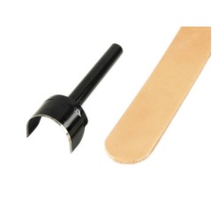 Strap End Punch Round KE 25mm
