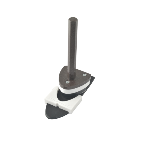 Strap end punch Zakhmatov "V-shape" 40mm