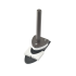 Strap end punch Zakhmatov "V-shape" 40mm