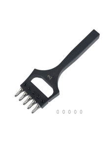 Пробойник эллипсный 4х2мм (5 зубов)