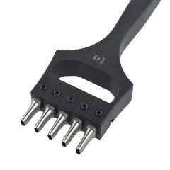 Ellipse punch 4x2mm (5 prongs)