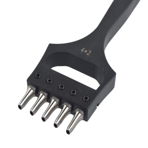 Ellipse punch 4x2mm (5 prongs)