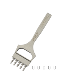 Пробойник овальный LC 4х2мм (5 зубов)