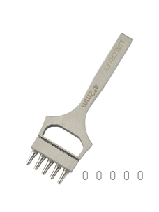 Пробойник овальный LC 4х2мм (5 зубов)