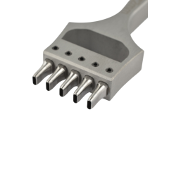 Oval punch LC 5x2mm (5 prongs)