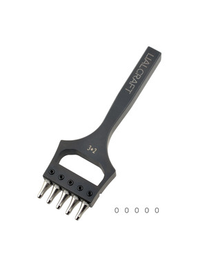 Пробойник овальный 3х2мм (5 зубов) Пробойник овальный 3х2мм (5 зубов)